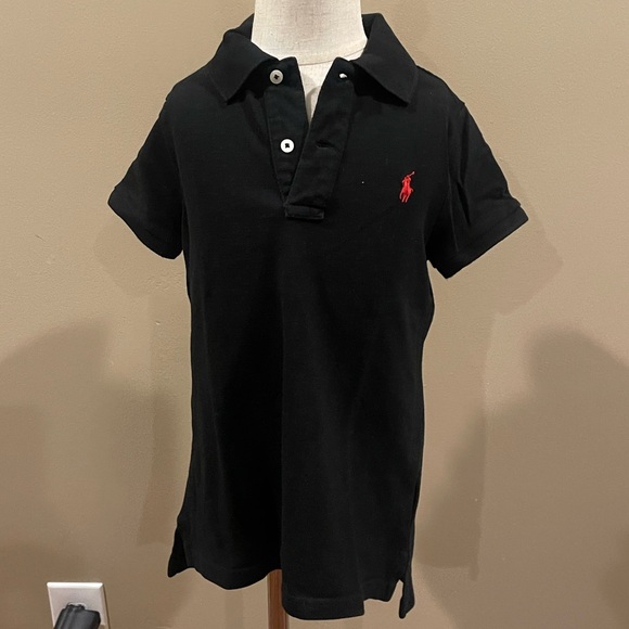Polo Ralph Lauren Girls Shirt Black Size M (8-10) - Picture 3 of 6